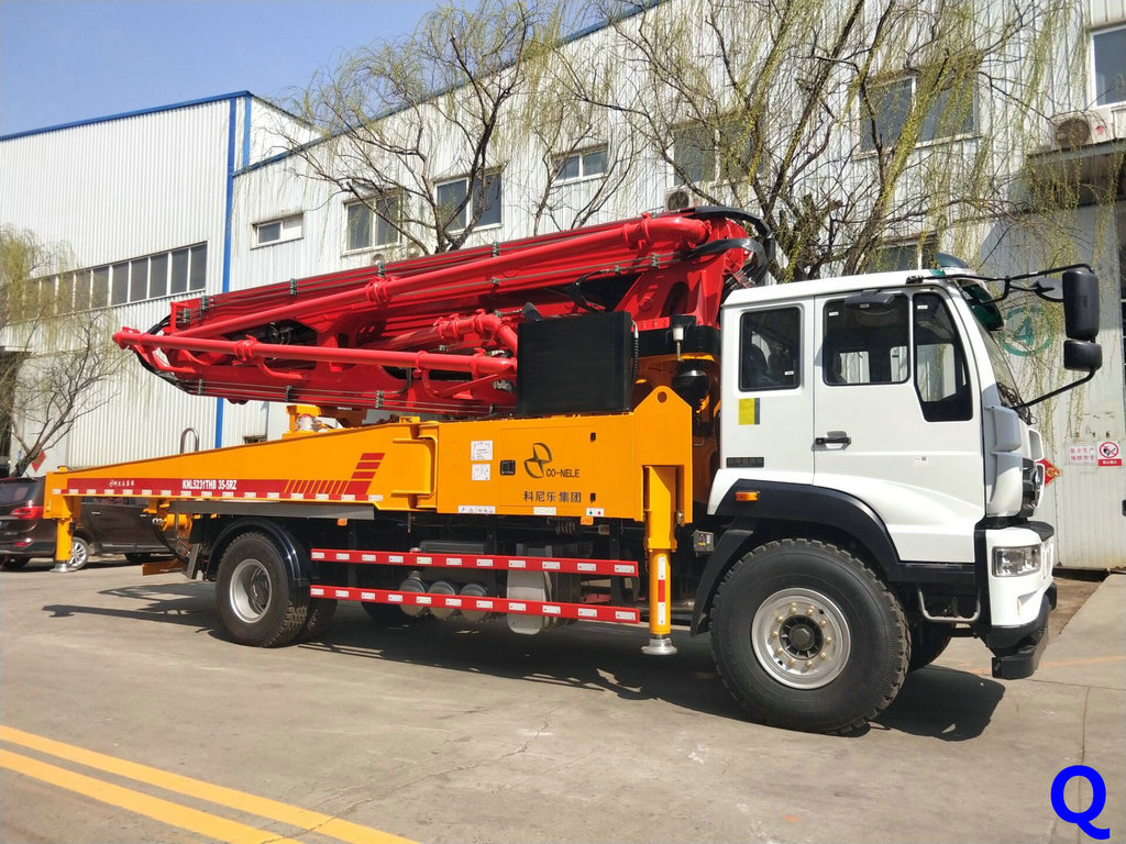 小型混凝土泵車，混凝土泵車、天泵、小型泵車