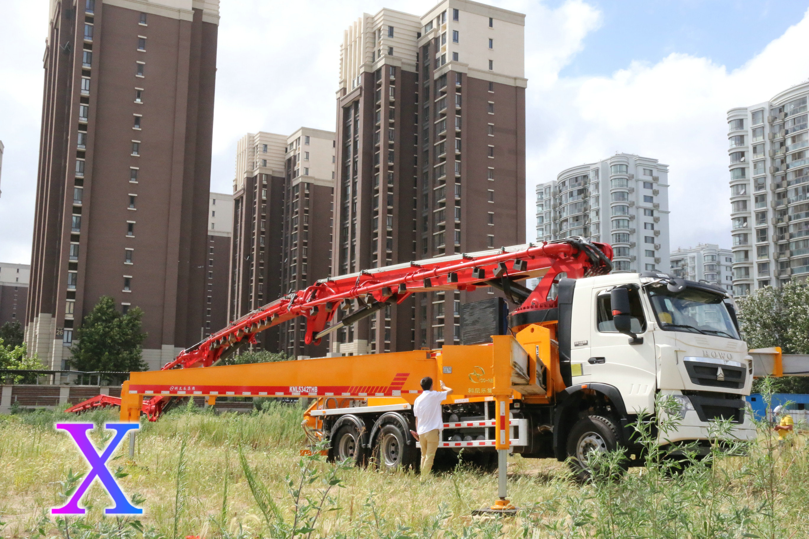 小型泵車